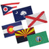 3'x5' Indoor 50 State Flag Set (w/ New Utah Flag)