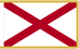 Alabama Flag for Indoor Use