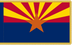 Arizona Flag for Indoor Use