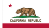 California Flag for Indoor Use