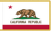 California Flag for Indoor Use