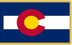 Colorado Flag for Indoor Use