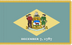 Delaware Flag for Indoor Use