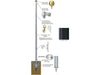 35'-40' External Revolving Flagpole - Aluminum (GS)