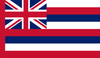 Hawaii Flag for Indoor Use