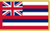 Hawaii Flag for Indoor Use