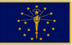 Indiana Flag for Indoor Use