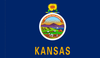 Kansas Flag for Indoor Use