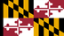 Maryland Flag for Indoor Use