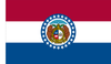 Missouri Flag for Indoor Use