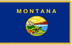 Montana Flag for Indoor Use