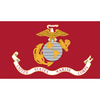 Marine Corps Flag for Indoor Use