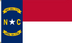 North Carolina Flag for Outdoor Use