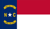 North Carolina Flag for Indoor Use