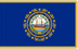 New Hampshire Flag for Indoor Use