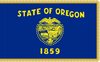 Oregon Indoor Presentation Flagpole Set