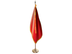 China Indoor Presentation Flagpole Set - Oak Pole