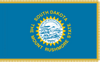 South Dakota Flag for Indoor Use