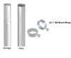 Aluminum Sectional Flagpoles - 1" Diameter