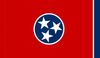 Tennessee Flag for Indoor Use