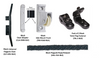 Complete Flagpole Side Mount Kit