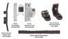 Complete Flagpole Side Mount Kit
