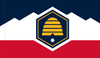 Utah Flag for Indoor Use