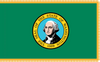 Washington Flag for Indoor Use