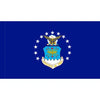 Air Force Flag for Indoor Use