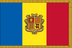 Andorra w/ Seal Flag for Indoor Use