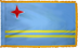 Aruba Flag for Indoor Use