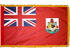 Bermuda Indoor Presentation Flagpole Set - 11' Gold Pole