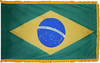 Brazil Flag for Indoor Use