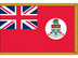 Cayman Islands Civil Indoor Presentation Flagpole Set - Oak Pole