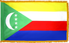 Comoros Flag for Indoor Use