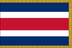 Costa Rica (No Seal) Flag for Indoor Use
