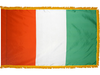 Cote d'Ivoire Indoor Presentation Flagpole Set - 11' Gold Pole