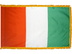 Cote d'Ivoire Indoor Presentation Flagpole Set - 11' Gold Pole