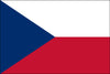 Czech Republic Flag for Indoor Use