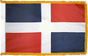 Dominican Republic (No Seal) Flag for Indoor Use