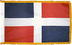 Dominican Republic (No Seal) Flag for Indoor Use