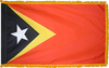 East Timor Flag for Indoor Use