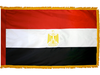 Egypt Indoor Presentation Flagpole Set - 11' Gold Pole