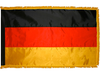 Germany Indoor Presentation Flagpole Set - Oak Pole