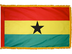 Ghana Indoor Presentation Flagpole Set - Oak Pole