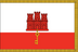 Gibraltar Flag for Indoor Use