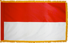 Indonesia Flag for Indoor Use