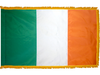 Ireland Indoor Presentation Flagpole Set - 11' Gold Pole