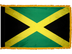 Jamaica Indoor Presentation Flagpole Set - Oak Pole