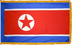 North Korea Flag for Indoor Use